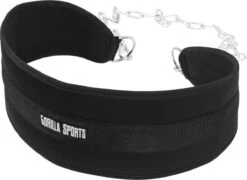 Gorilla Sports Dip Gordel - Dip Belt - Belastbaar Tot 100 Kg -Merkloos Winkel 1200x874 3