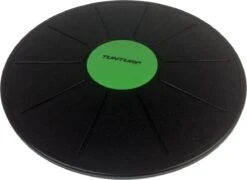 Tunturi Verstelbaar Balans Bord - Balance Board - Zwart/Groen - Incl. Gratis Fitness App