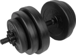 Tunturi Dumbbellset - Halterset - Totaal 15 Kg - Zwart Vinyl - Incl. Gratis Fitness App 15 Tunturi Dumbbellset - Halterset - Totaal 15 Kg - Zwart Vinyl - Incl. Gratis Fitness App -Merkloos Winkel 1200x877 5