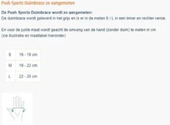 Push Sports Duimbrace - Donkergrijs - Links - Maat M -Merkloos Winkel 1200x877 9