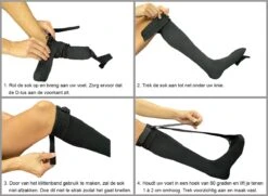 MoreCore Hielspoor Sok - Hielspoor Zooltjes - Strassburg Sok - Nachtspalk - Achillespees - Plantar Fasciitis - Kuiten - Zwart - Maat M -Merkloos Winkel 1200x880 7