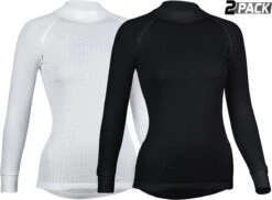Avento Thermoshirt Lange Mouw Vrouwen - 2-Pack - Zwart - Maat 44 -Merkloos Winkel 1200x882 5