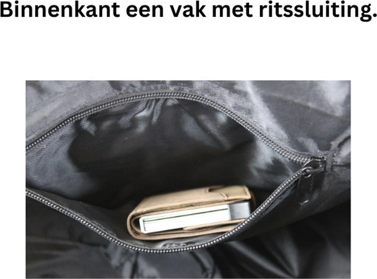 Sporttas Dames/heren Zwart - Met Schoenen Vak - Weekendtas - Reistas - Roltas - Duffelbag - Ronde Sporttas 6 Sporttas Dames/heren Zwart - Met Schoenen Vak - Weekendtas - Reistas - Roltas - Duffelbag - Ronde Sporttas - Afbeelding 4