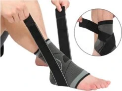 Enkelbrace - Enkel Bandage - Voet Brace - Enkel Brace - Enkelsteun - Enkelondersteuning - Neopreen - Comfort Fit - Zwart - Universeel - Maat M -Merkloos Winkel 1200x894 9