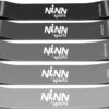 NINN Sports - Premium Weerstandsbanden Van Hoge Kwaliteit Grijs - Set Van 5 Resistance Banden - Fitness Elastiek - Inclusief EBook