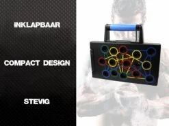 Merkloos Push Up Bord – Fitness Opdruksteunen Krachttraining - Inklapbaar – Home Workout Board – Zwart 10 Merkloos Push Up Bord – Fitness Opdruksteunen Krachttraining - Inklapbaar – Home Workout Board – Zwart -Merkloos Winkel 1200x899 23