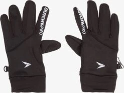 Dutchy Pro Kinder Voetbalhandschoenen - Zwart - Maat S