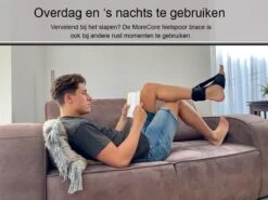 MoreCore Hielspoor Nachtspalk - Hielspoor Sok - Strassburg Sok - Massage Bal - Achillespees - Plantar Fasciitis - Kuiten - Zwart -Merkloos Winkel 1200x900 72