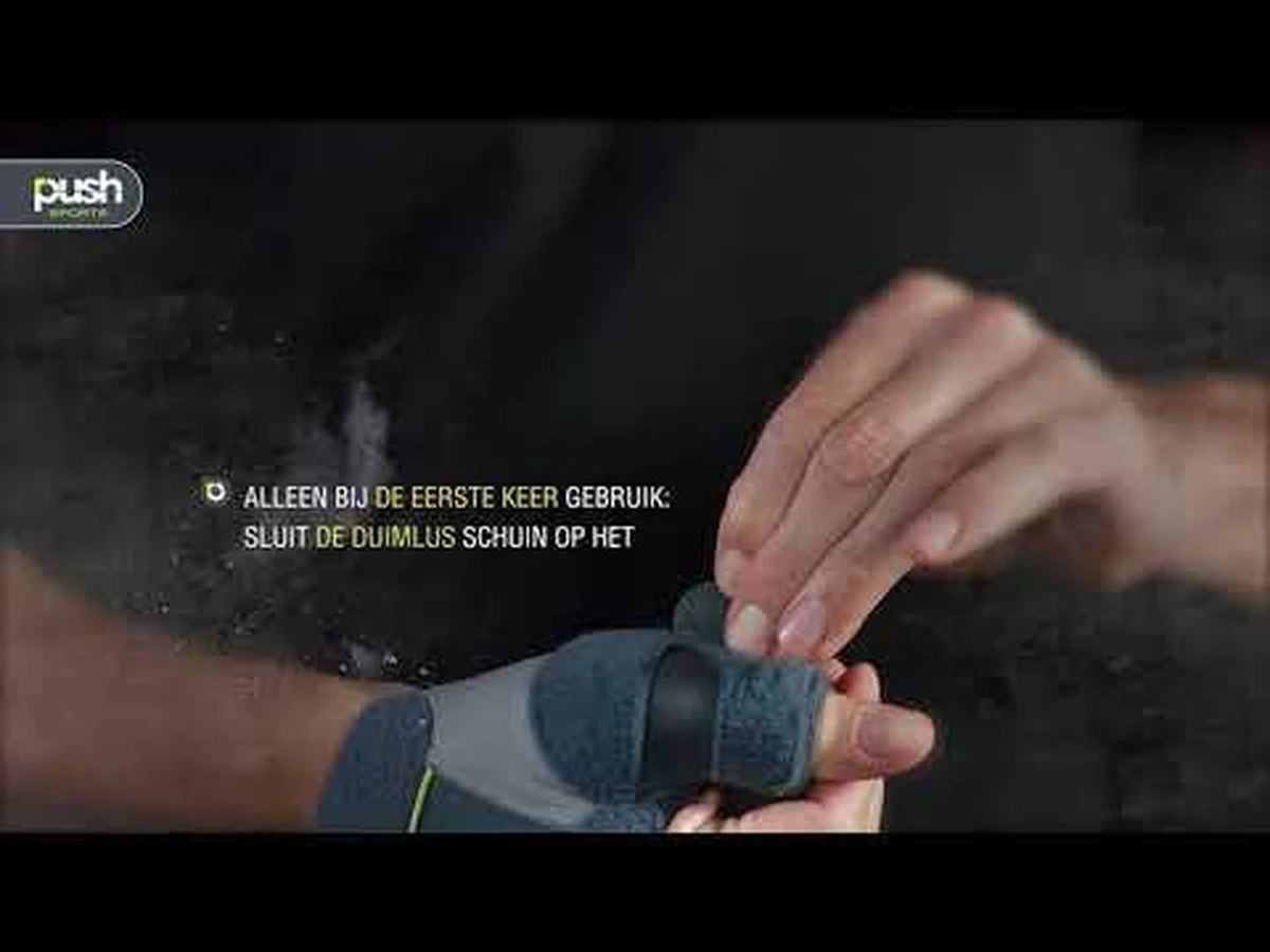 Push Sports Duimbrace - Donkergrijs - Rechts - Maat M 19 Push Sports Duimbrace - Donkergrijs - Rechts - Maat M - Afbeelding 17