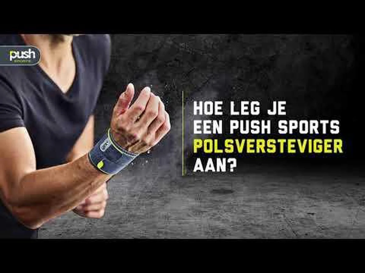 Push Sports Polsversteviger (polsbrace) - Donkergrijs - Links - Maat One Size 14 Push Sports Polsversteviger (polsbrace) - Donkergrijs - Links - Maat One Size - Afbeelding 12