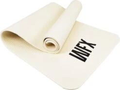 #DoYourFitness/World Fitness Experience - Fitness Mat Perfect Voor Pilates, Aerobics, Yoga - »Yogini« - Non-slip, Duurzaam, Huidvriendelijk, Slijtvast - 183 X 61 X 1,0cm Cm - Wit -Merkloos Winkel 1200x901 5