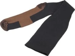 Duopack Compressiekousen / Steunkousen - Elastische Hardloop / Sport / Vliegtuig Compressie Sokken - Running Travel Sock - Reissokken / Reis Kousen - Heren/Dames - Kopergewoven - Set Van 2 Paar - Maat 41/42/43/44/45/46 - Zwart -Merkloos Winkel 1200x906 5