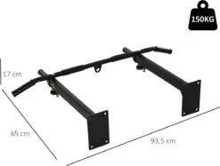 HOMCOM Klimrekstang Optrekstang Wandmontage Horizontale Beugel Met Ogen Voor Bokszak Staal A91-089 17 HOMCOM Klimrekstang Optrekstang Wandmontage Horizontale Beugel Met Ogen Voor Bokszak Staal A91-089 -Merkloos Winkel 1200x907 15