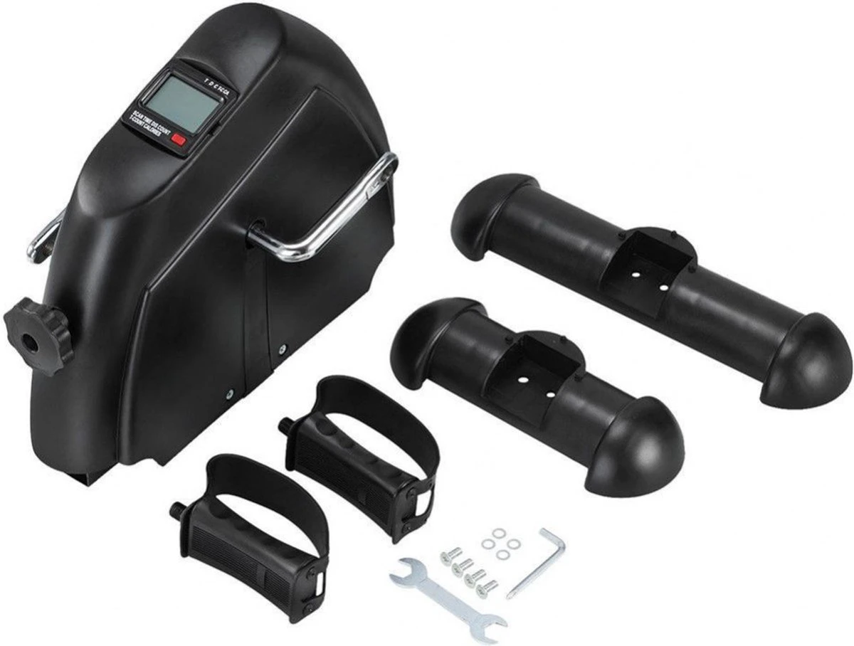 JS Hometrainer – Stoelfiets – Mini Hometrainer Met Instelbare Weerstand En LCD Display – Bureaufiets – Deskbike – Mobiliteitstrainer – Minibike 5 JS Hometrainer – Stoelfiets – Mini Hometrainer Met Instelbare Weerstand En LCD Display – Bureaufiets – Deskbike – Mobiliteitstrainer – Minibike - Afbeelding 3