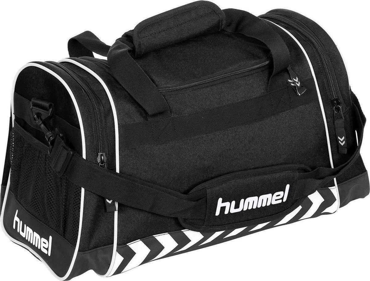 Hummel Sporttas - Zwart/wit 3 Hummel Sporttas - Zwart/wit