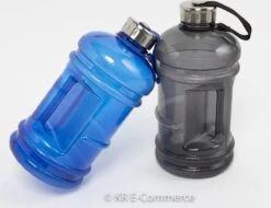 Merkloos Waterfles | XXL Bidon (2.2L) | Drinkfles | Bidon | Fitness | Waterfles 2.2 Liter - Blauw -Merkloos Winkel 1200x922