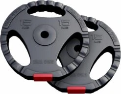 Gorilla Sports Halterschijven Set - 2 X 15 Kg - Gripper Kunststof - 30 Mm - Handgreep -Merkloos Winkel 1200x928 2