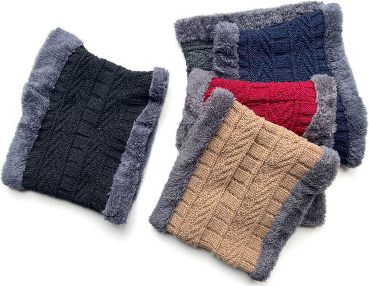 Merkloos Gebreide Beanie Muts En Sjaal Set | Warme Bonnet Winter Muts Met Colsjaal Nekwarmer | Halswarmer Wintermuts Wol Gevoerd | Warme & Zachte Fleece Voering | Unisex | Voor Dames En Heren | Volwassenen - Kaki - Khaki | Valentijn Cadeautje Voor Hem En Haar 4 Merkloos Gebreide Beanie Muts En Sjaal Set | Warme Bonnet Winter Muts Met Colsjaal Nekwarmer | Halswarmer Wintermuts Wol Gevoerd | Warme & Zachte Fleece Voering | Unisex | Voor Dames En Heren | Volwassenen - Kaki - Khaki | Valentijn Cadeautje Voor Hem En Haar - Afbeelding 2