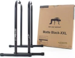 Lebert Equalizer XXL Dip Bars Mat Zwart - Dip Station - Pull Up Bar - Push Up Bars - Calisthenics - Krachttraining Voor Het Gehele Lichaam 21 Lebert Equalizer XXL Dip Bars Mat Zwart - Dip Station - Pull Up Bar - Push Up Bars - Calisthenics - Krachttraining Voor Het Gehele Lichaam -Merkloos Winkel 1200x932 2