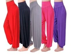 Dames Comfortabele Harem Pants - Zwart - XL - Buikdansen Wijde Luchtige Broek -Merkloos Winkel 1200x934 8