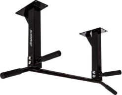 ScSPORTS® Optrekstang - Pull Up Bar - Plafondmontage - Draagvermogen 150 Kg - Zwart