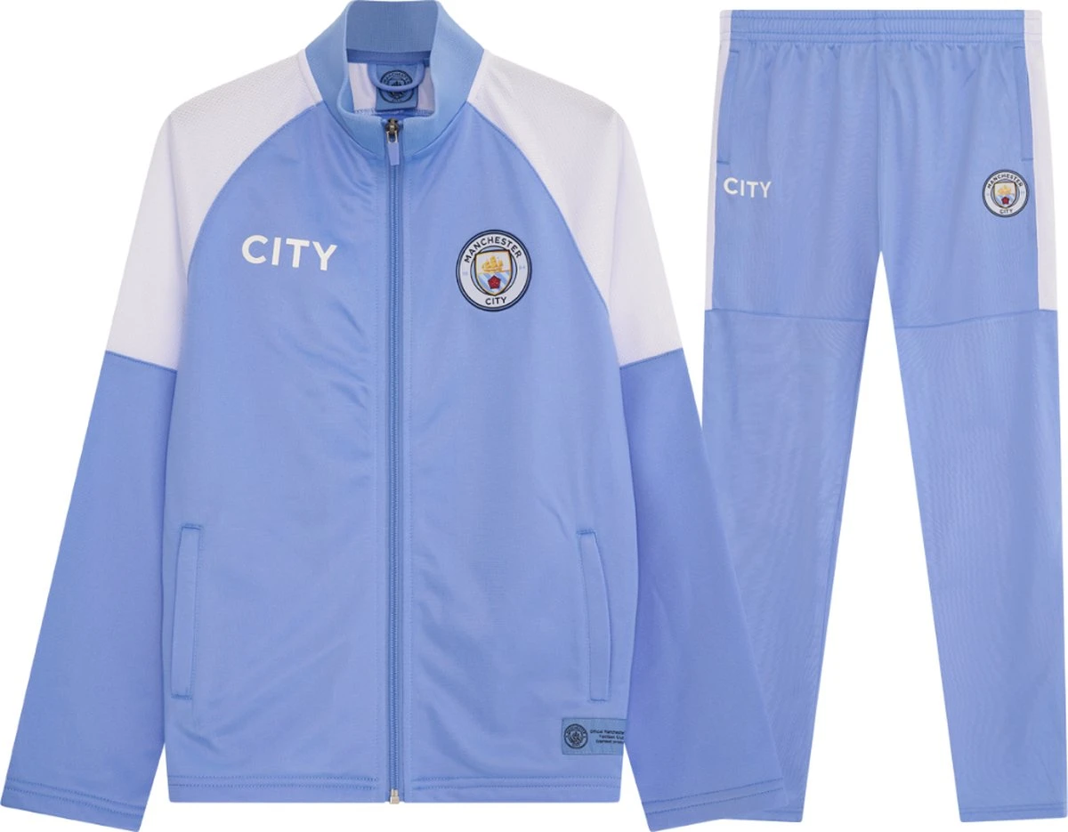 Manchester City Trainingspak 21/22 - Sportkleding Voor Kinderen - Officieel Manchester City Fanproduct - Man City Vest En Trainingsbroek - Maat 152 3 Manchester City Trainingspak 21/22 - Sportkleding Voor Kinderen - Officieel Manchester City Fanproduct - Man City Vest En Trainingsbroek - Maat 152