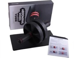 YUGN Vitality DOUBLE Ab Wheel Ab Roller Buikspierwiel - Trainingswiel Om Buikspieren En Core Te Versterken - Inclusief Kniematje En Handleiding - Cadeau Tip 24 YUGN Vitality DOUBLE Ab Wheel Ab Roller Buikspierwiel - Trainingswiel Om Buikspieren En Core Te Versterken - Inclusief Kniematje En Handleiding - Cadeau Tip -Merkloos Winkel 1200x939 1