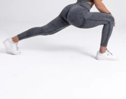 Mives® Sportlegging Dames - Sportkleding Dames - Sportbroek Dames - Sportlegging - Shape Legging - Sportlegging Dames High Waist - Hardloopbroek Dames - Yoga Legging Dames - GRIJS - Maat M -Merkloos Winkel 1200x940 5