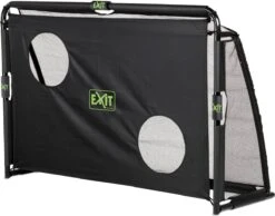 EXIT Maestro Stalen Voetbaldoel 180x120cm - Zwart -Merkloos Winkel 1200x944