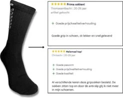 Prostec® Gripsokken - Gripsokken Voetbal - Grip Socks - One Size - Anti Slip - Anti Blaren - Gripsokken Sport - Gripsokken Zwart -Merkloos Winkel 1200x950 21