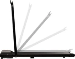 Opvouwbare Loopband - Loopband Elektrisch - Sport - Staal/ABS-kunststof - Zwart - 103x50x93 Cm -Merkloos Winkel 1200x950 5