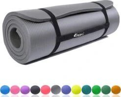 Tresko Fitnessmat - 185x60 Cm - 1,5 Cm Dik - Grijs -Merkloos Winkel 1200x959 11