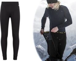 Thermo Ondergoed Heren - Thermobroek Heren - Zwart - L - Thermo Kleding Heren - Thermo Legging Heren - Ook Als Thermo Set Verkrijgbaar