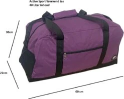 Active Sport Reistas | 40 Liter Weekendtas Sporttas Dames En Heren | Black Purple | 60x30x22cm | Paars Zwarte Reistas 10 Active Sport Reistas | 40 Liter Weekendtas Sporttas Dames En Heren | Black Purple | 60x30x22cm | Paars Zwarte Reistas -Merkloos Winkel 1200x960 28