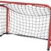 Voetbaldoel – Rood Zwart / Voetbalgoal / Voetbaldoel Kinderen – Metaal / Voetbal Doeltje – Inklapbaar / Unihockey Doel / Floorball Doeltje -Merkloos Winkel 1200x962 3