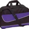 Merkloos Paars/zwarte Sporttas/weekendtas 55 Cm - 50 Liter - Fitness/sporttassen - Weekendtassen/reistassen -Merkloos Winkel 1200x966 8