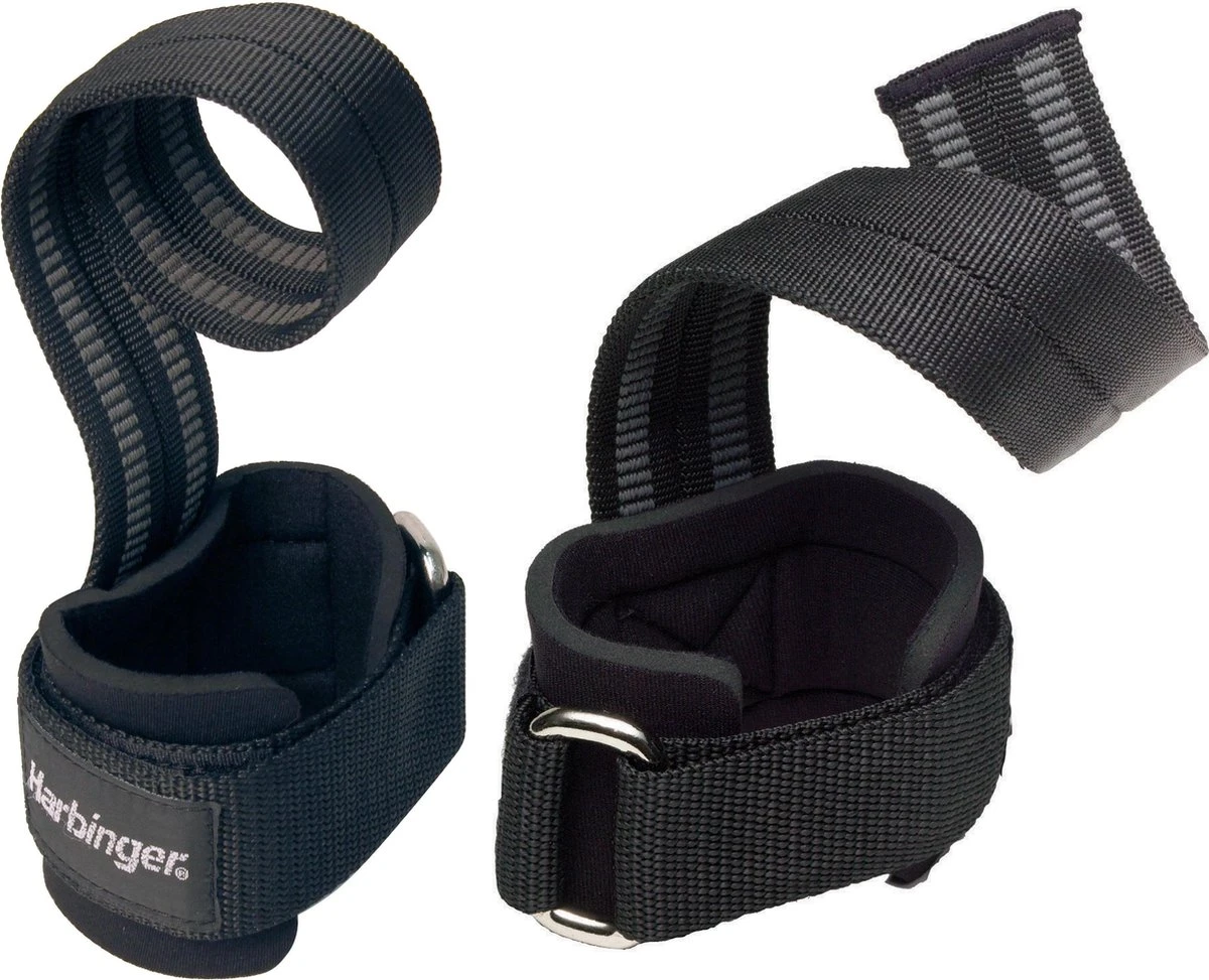 Harbinger - Pro Lifting Straps Met Stalen Gesp 3 Harbinger - Pro Lifting Straps Met Stalen Gesp