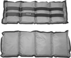Focus Fitness - Pols-/enkelgewichten - Ankle Weights - 2 X 2,5 Kg - Grijs - Gewichten - Verstelbaar 8 Focus Fitness - Pols-/enkelgewichten - Ankle Weights - 2 X 2,5 Kg - Grijs - Gewichten - Verstelbaar -Merkloos Winkel 1200x976 6