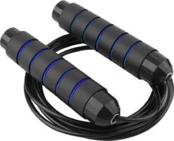 Merkloos Professioneel Verstelbaar Springtouw Blauw - Fitness - Workout - Boksen - Sport - Krachttraining - Yoga - Crossfit - Volwassenen -Merkloos Winkel 1200x976 8