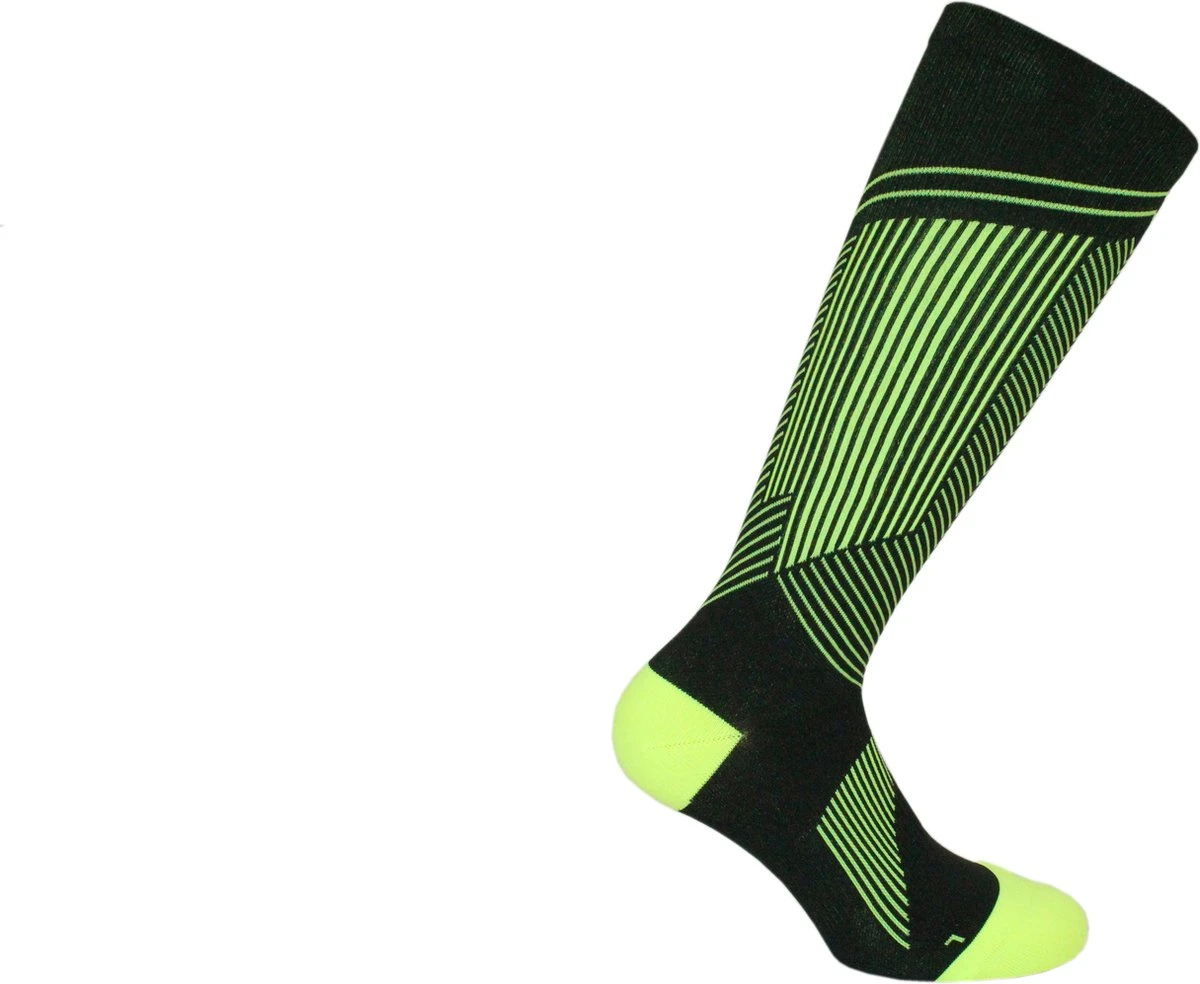 Norfolk Hardloopsokken - Compressie Sokken Met Meryl Skinlife - (anti Bacterieel) - Compressiekousen Hardlopen - Sportsokken - Geel - 39-42 - Valencia 4 Norfolk Hardloopsokken - Compressie Sokken Met Meryl Skinlife - (anti Bacterieel) - Compressiekousen Hardlopen - Sportsokken - Geel - 39-42 - Valencia - Afbeelding 2