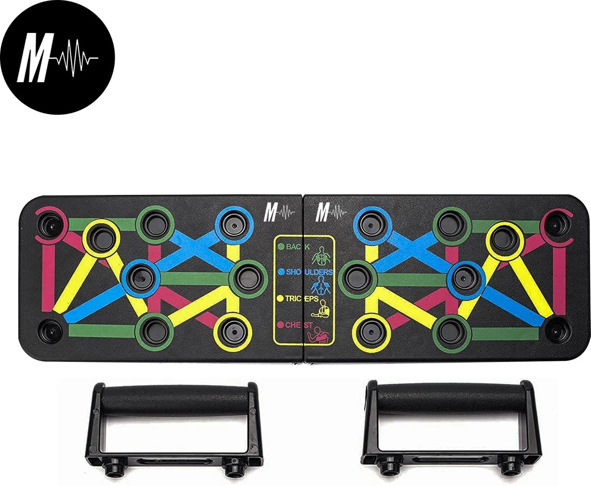 MGR Push Up Bord – Fitness – Push Up Board – Krachttraining – Calisthenics – Push Up – Opdruksteunen – Push Up Bars – Opdruk Bord Fitness 3 MGR Push Up Bord – Fitness – Push Up Board – Krachttraining – Calisthenics – Push Up – Opdruksteunen – Push Up Bars – Opdruk Bord Fitness