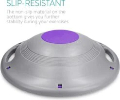 Navaris Anti-slip Balansbord Voor Evenwichtstraining - Balanstrainer - Wiebelbord - Voor Beginners En Professionals - Diameter 40cm - Lila 15 Navaris Anti-slip Balansbord Voor Evenwichtstraining - Balanstrainer - Wiebelbord - Voor Beginners En Professionals - Diameter 40cm - Lila -Merkloos Winkel 1200x999 2