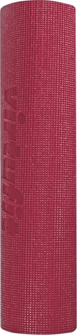 VirtuFit Premium Yoga Mat - Sportmat - Fitness Mat - Anti-slip - Dik (4 Mm) - Plum -Merkloos Winkel 277x1200 1