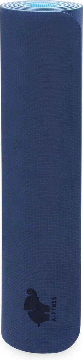 A-FTNSS Yoga Mat | Blauw & Licht Blauw | 7mm | Anti-Slip | Optimale Grip | Sterke Yoga Mat | Makkelijk Schoon Te Houden 8 A-FTNSS Yoga Mat | Blauw & Licht Blauw | 7mm | Anti-Slip | Optimale Grip | Sterke Yoga Mat | Makkelijk Schoon Te Houden - Afbeelding 6