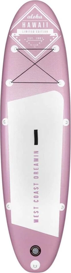 Gymrex SUP Paddleboard - 110 Kg - Opblaasbaar - Roze