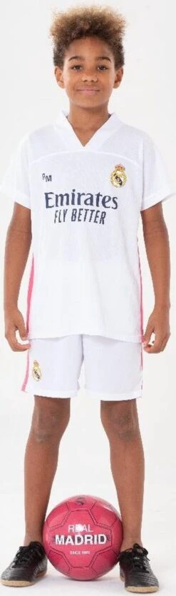 Real Madrid Thuis Tenue 20/21 - Home Voetbaltenue - Officieel Real Madrid Fanproduct - Real Madrid Shirt En Broekje - Maat 140 -Merkloos Winkel 355x1200 3