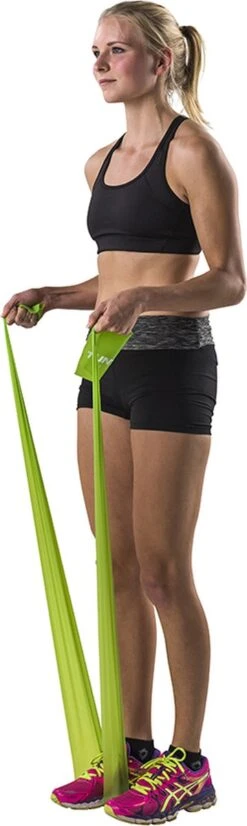 Tunturi Weerstandsband - Medium Weerstand - Fitness Elastiek - Groen - Incl. Gratis Fitness App -Merkloos Winkel 359x1200