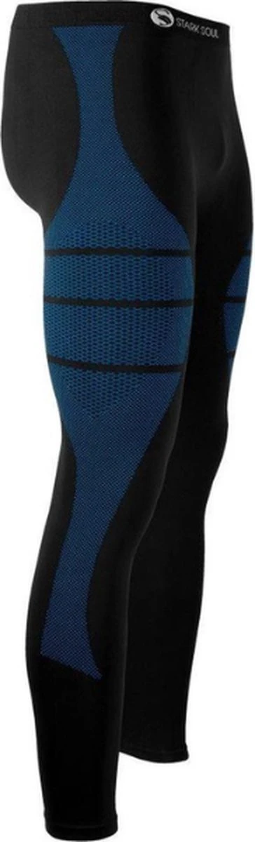 Heren Thermoset - Thermopak - Thermokleding - Lang - Blauw/Zwart - Maat S/M 4 Heren Thermoset - Thermopak - Thermokleding - Lang - Blauw/Zwart - Maat S/M - Afbeelding 2