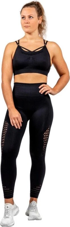 JT Supply – Power – Sportlegging Dames High Waist – Sportbroek Dames – Sportkleding Dames – Hardloopbroek Dames – Tiktok Legging – Yogalegging Dames – Fitness Legging – Yoga Kleding Dames - Zwart -Merkloos Winkel 374x1200 5