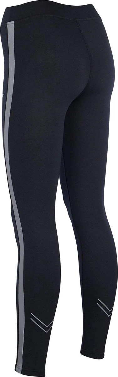 Avento Runningbroek Dames - Reflective Stripe - Zwart/Zilver - 38 4 Avento Runningbroek Dames - Reflective Stripe - Zwart/Zilver - 38 - Afbeelding 2